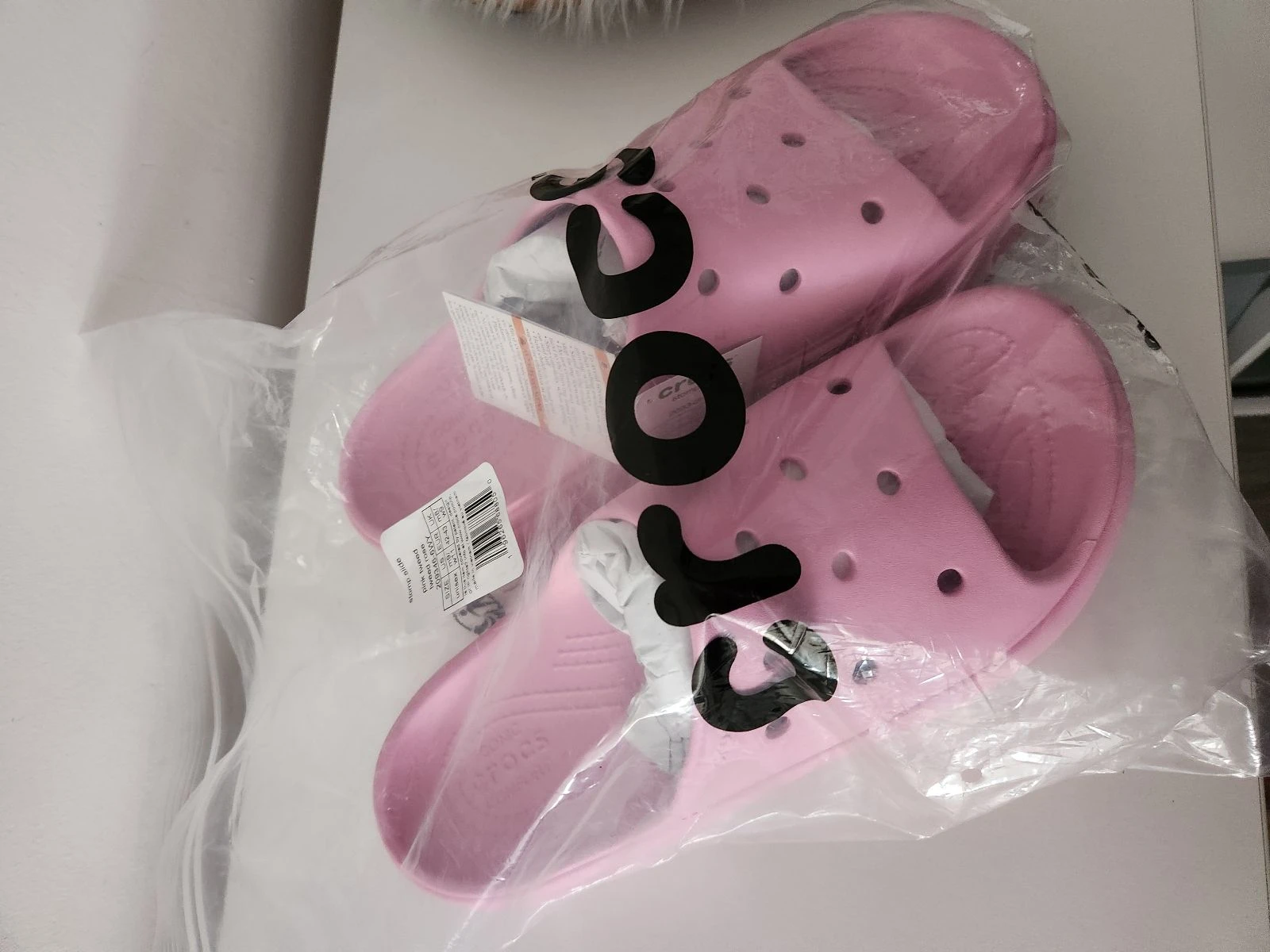 Crocs Mules Stomp Slide Pink Sandals – photo 6